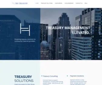 Trutreasury.com(Treasury Solutions) Screenshot