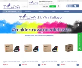 Truvatoner.com(Truva Toner) Screenshot