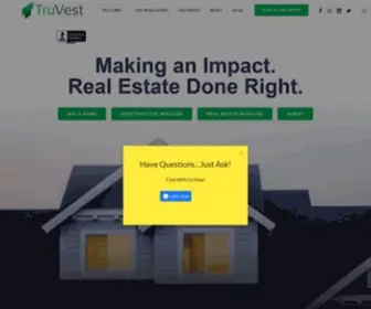 Truvest.co(Real Estate Done Right the 1st Time) Screenshot