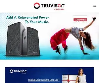 Truvison.com(Consumer Electronics Brand) Screenshot