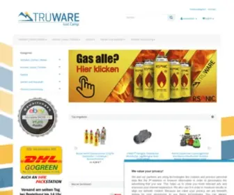 Truware.de(Campingzubehör) Screenshot