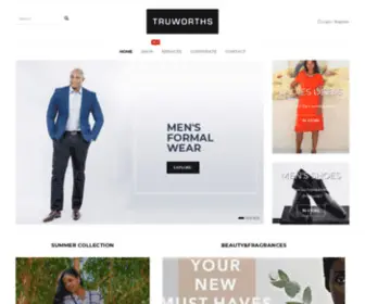 Truworths.co.zw(Love what you wear) Screenshot