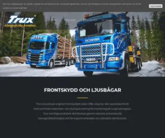 Trux.se(Frontskydd och Ljusbågar) Screenshot