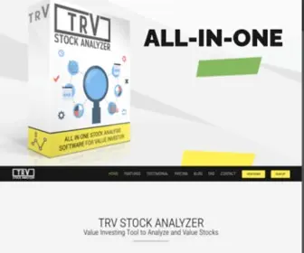 Trvanalyzer.com(TRV Stock Analyzer) Screenshot