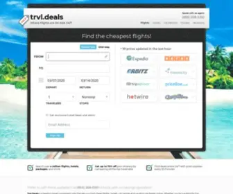 TRVL.deals(Flight Deals On Sale 24/7) Screenshot