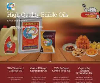 Trvoils.com(Best High Quality Edible oil) Screenshot