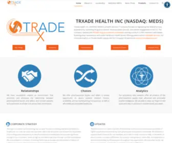 Trxadehealth.com(TRxADE Health Inc (NASDAQ) Screenshot