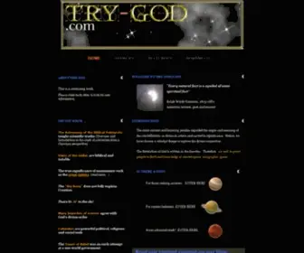TRY-God.com(Biblical History Of Astrology And Astronomy) Screenshot