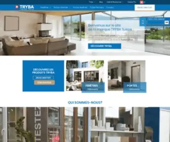 TRyba.ch(Concepteur et fabricant suisse de portes et fenêtres) Screenshot