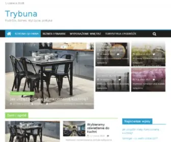 TRybuna.com.pl(Serwis informacyjno poradnikowy) Screenshot