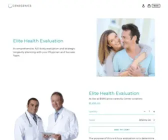 TRycenegenics.com(TryCenegenics) Screenshot