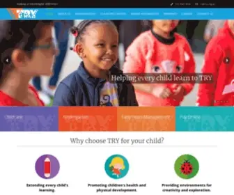 TRYCS.org.au(TRY Children Services) Screenshot
