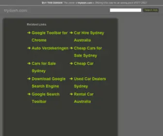 TRydash.com(Power at the speed of thought) Screenshot
