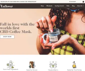 Tryenflower.com(CBD Beauty Products & Cosmetics Made in Colorado By Enflower) Screenshot