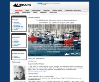 TRygons.com(The Record) Screenshot