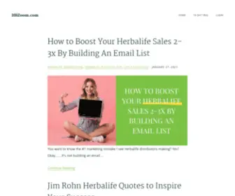 TRYHbzoom.com(Herbalife Distributor) Screenshot