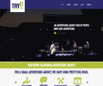 TRyjadvertising.com(Try J Advertising) Screenshot