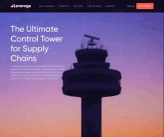 TRyleverage.ai(Supply Chain Management and Control Tower) Screenshot