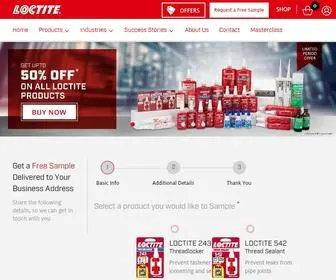 TRyloctite.in(LOCTITE Industrial Machinery Solutions) Screenshot