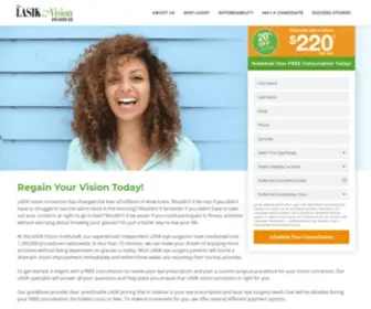 TRYlvi6.com(Lasik Vision Institute) Screenshot