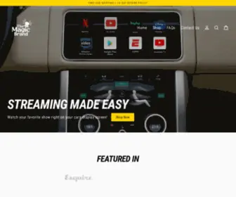 TRymagicbox.com(The Magic Brand) Screenshot