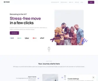 TRymaze.com(Relocate With Ease) Screenshot