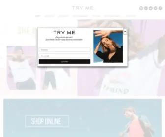 TRymeonline.com.ar(Ropa de Mujer) Screenshot