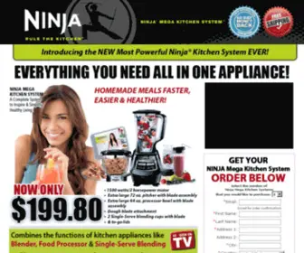 TRyninjamegapc.com(Ninja Mega Kitchen System) Screenshot