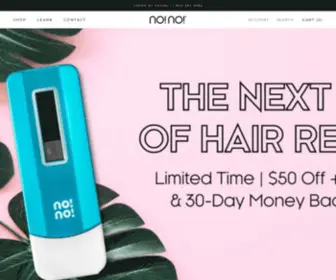 TRynono.com(No!no! hair) Screenshot