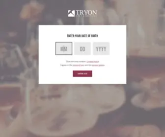 Tryondist.com(Premier Beer & Fine Wine Distributor) Screenshot