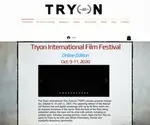 Tryoninternationalfilmfestival.com Screenshot