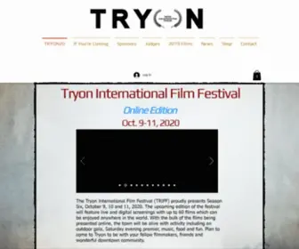 Tryoninternationalfilmfestival.com(Tryon International Film Festival) Screenshot