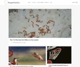 Tryotools.com(All about tools) Screenshot