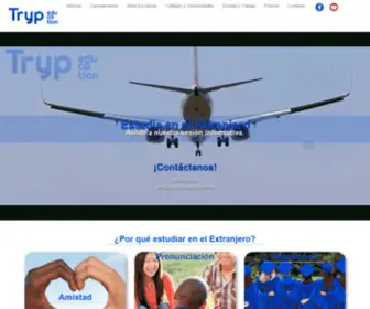 TRypeducation.com.mx(Tryp Education) Screenshot