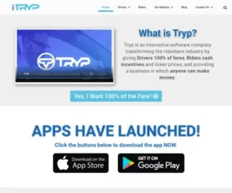 TRYprideshare.info(Tryp Rideshare) Screenshot