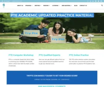 TRYpte.com(PTE Academic Exam) Screenshot