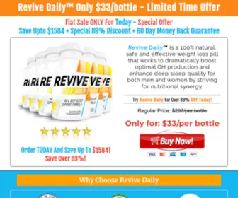 TRyrevivedaily.com(Revive Daily™ OFFICIAL SITE) Screenshot