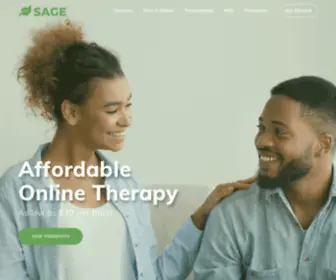 TRysagetherapy.com(Sage) Screenshot