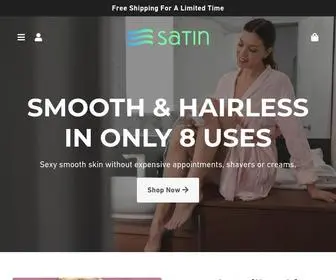 TRysatin.com(Permanent Visible Hair Removal In Just 4 Weeks) Screenshot