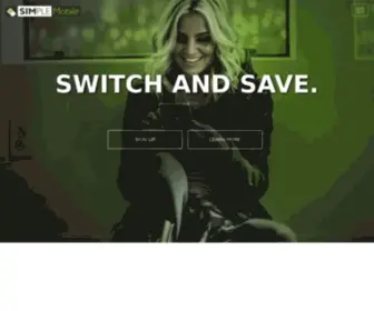 TRysimplemobile.com(Gsm cell phone service) Screenshot