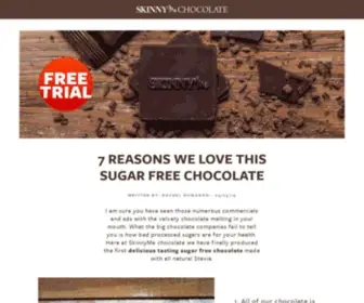 TRYskinnychocolate.com(Free Trial Box) Screenshot