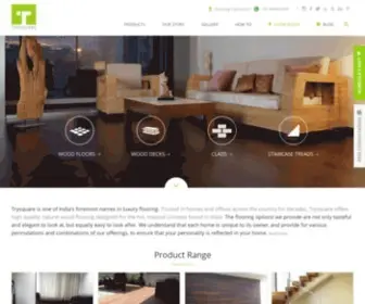 TRYsquare.com(Trysquare Wooden Flooring Company) Screenshot