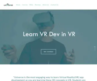 Tryuniverse.com(Learn VR Development in VR) Screenshot