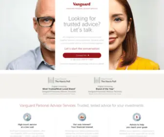 TRyvanguard.com(Vanguard Personal Advisor Services) Screenshot