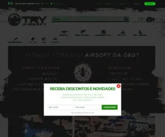 TRyvendas.com.br(Try Airsoft) Screenshot