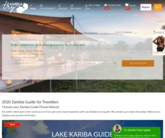 TRyzambia.com(Zambia Travel low prices) Screenshot