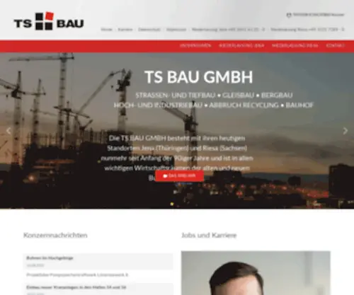 TS-Bau.com(TS BAU GmbH) Screenshot