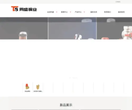 TS-Valve.com(台州同盛铜业有限公司) Screenshot