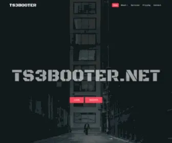TS3Booter.net(Stresser Site) Screenshot