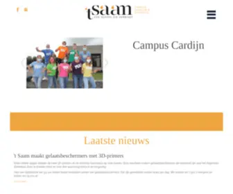 Tsaamcardijn.be(Tsaam Campus Cardijn) Screenshot